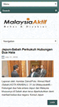 Mobile Screenshot of malaysiaaktif.my